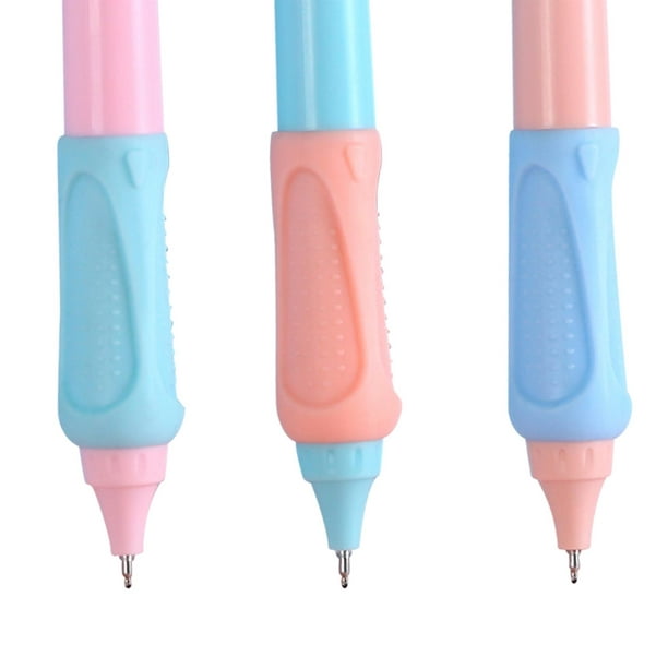 DRMAVI Bolígrafos borrables para niños, bonitos bolígrafos de borrador  estético, retráctil, punta fina de 0.020 in, barril de colores surtidos,  agarre