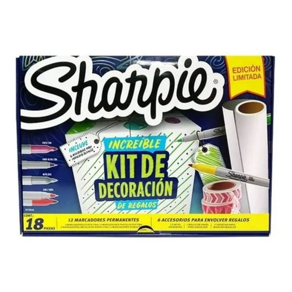 kit de decoración sharpie sharpie unisex