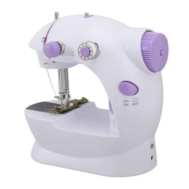 Mini máquina de coser de mano eléctrica portátil, ropa de costura fácil de  usar