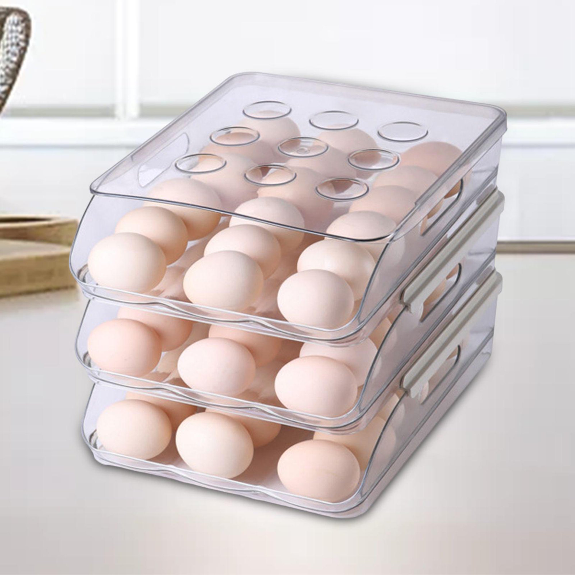 Comprar Organizador para nevera, caja para almacenamiento fresco de  alimentos, puerta lateral para refrigerador, organizador de especias,  frutas y verduras, contenedor de alimentos, almacenamiento de cocina