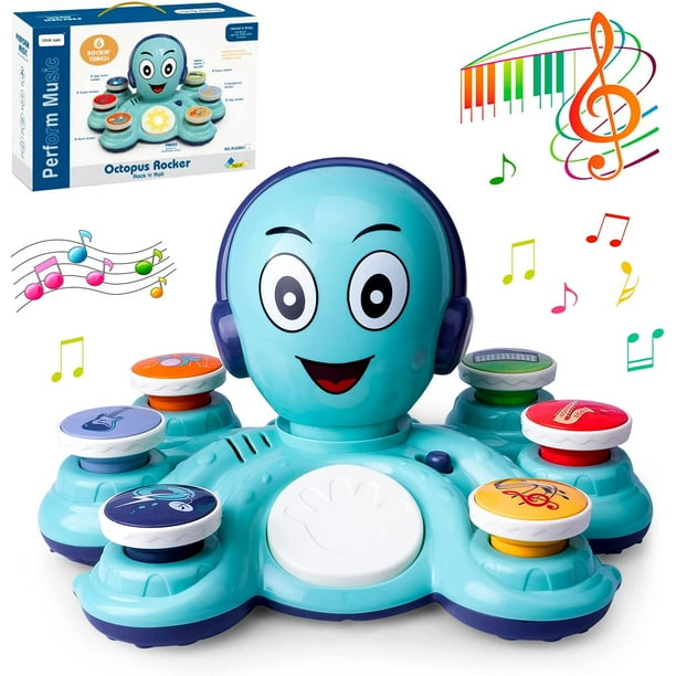 Instrumentos musicales para niños pequeños, juguetes musicales para bebés  para niños pequeños, juguetes para niños para niñas, regalos de primer