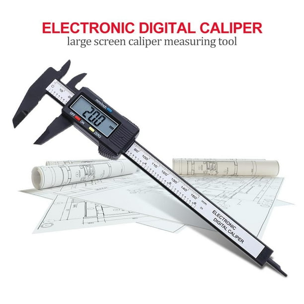 Calibrador Digital Vernier Micrómetro Regla Electrónica Medidor De Calibre  150 M