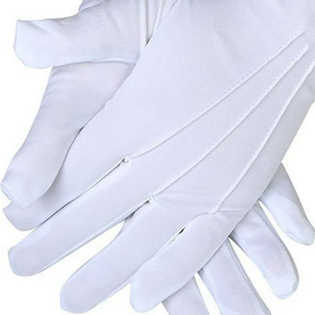 Guantes blancos (adultos)