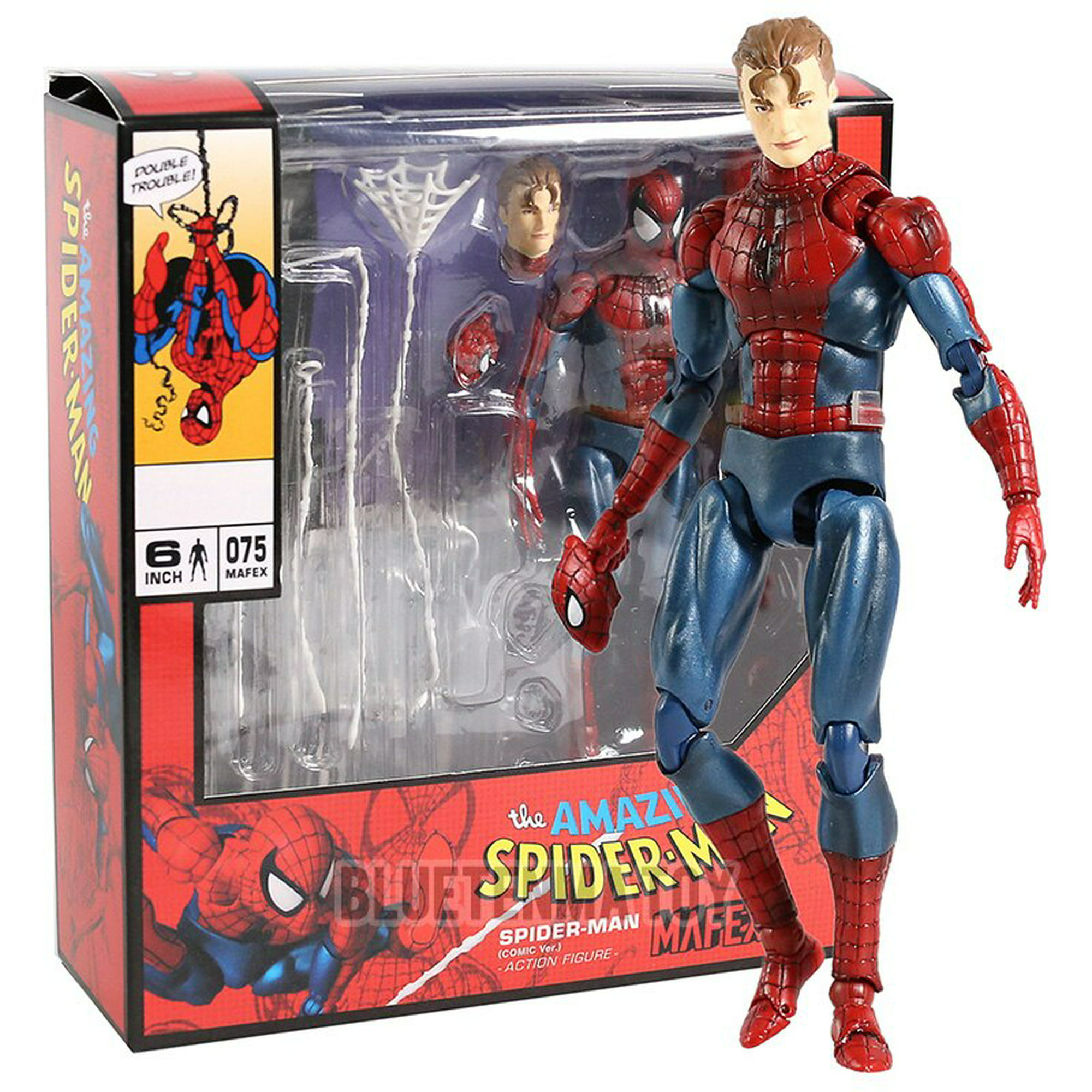  Kwayca Spiderman Toys - Figura de acción Spiderman - Juguetes  de montaje para niños, colección de regalos de cumpleaños para niños :  Juguetes y Juegos