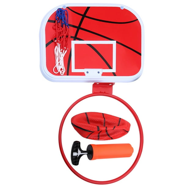  Biowlucn Aro de baloncesto colgante para interiores, canasta  para puerta, mini tablero de baloncesto, cesta familiar, juego de niños,  juego de baloncesto : Juguetes y Juegos