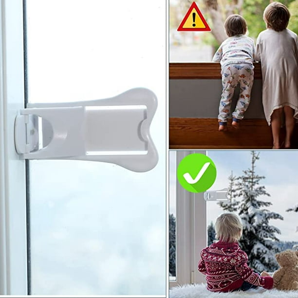 Cerradura de puerta corredera para seguridad de niños, puertas y