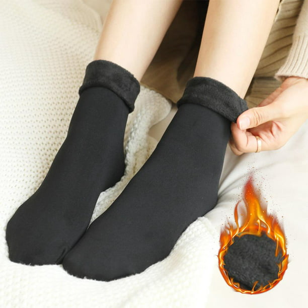 10x Calcetines Gruesos Cálidos De Invierno Botas Nieve De Dormir De Térmico Sunnimix calcetines calientes de invierno para mujer | en línea