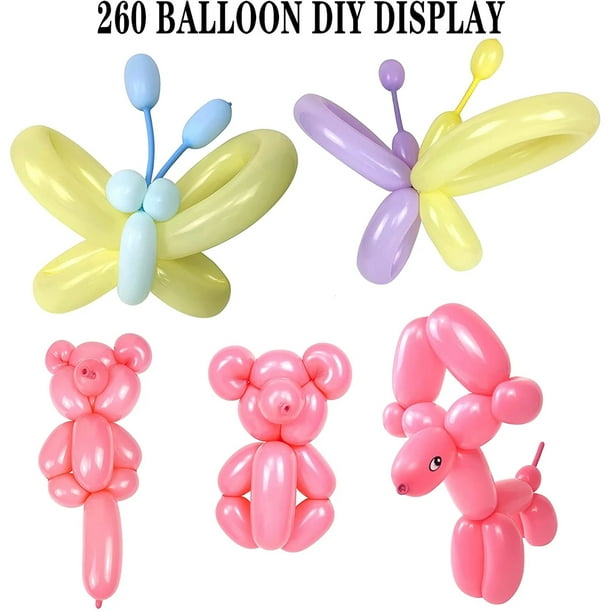 Comprar 100 Uds globos largos de látex DIY globos mágicos de modelado Color  brillante antiexplosión globos de fiesta extragrandes