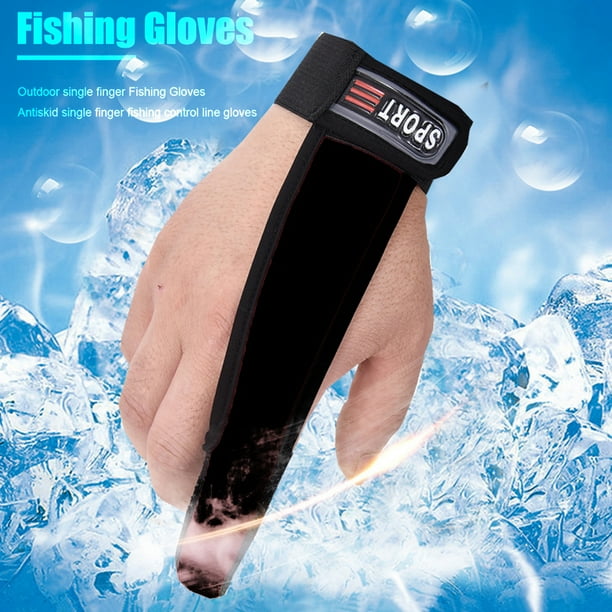 Ice Fishing Gloves for Men Women Skidproof 3 Fingerless Gloves for