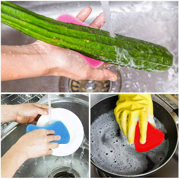 Venta caliente la esponja de limpieza hogar herramientas lavado