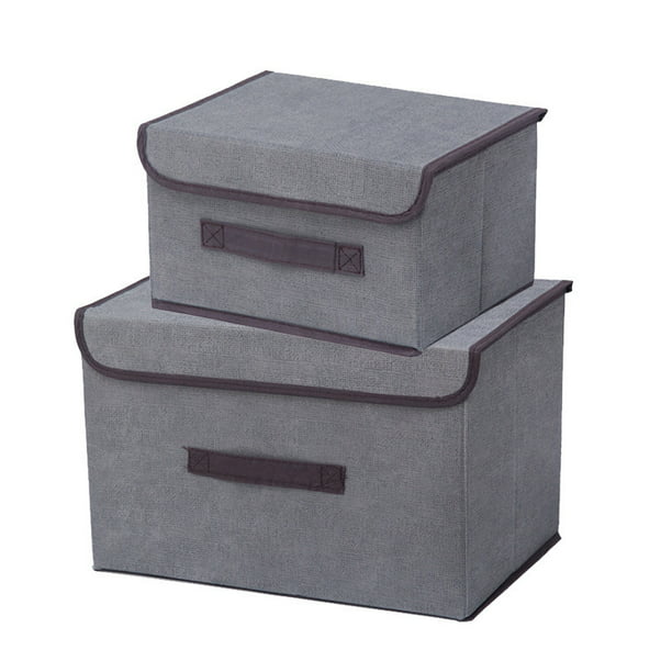 Cajas plegables de tela para almacenamiento, MaidMAX 903076-UK-2 