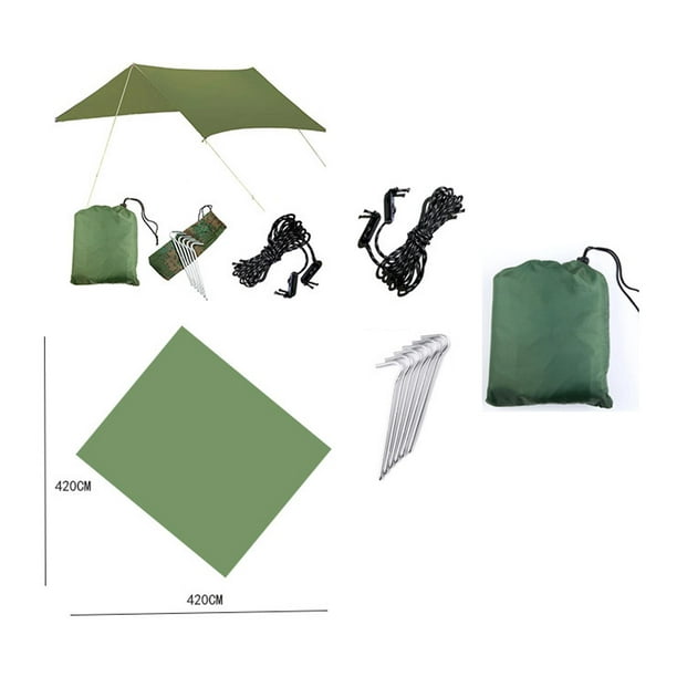  Tela de tela impermeable, para tienda de campaña al aire libre,  paño de paraguas, paño impermeable para el hogar, lona de sombrilla-11 :  Arte y Manualidades