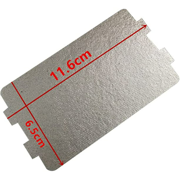 Placa de mica para Microondas Universal Hoja 0,4 12x13 cm envio mismo dia