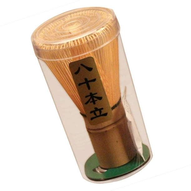 Batidor Matcha, batidor de té de bambú natural batidor de té verde batidor  de bambú uso conveniente Jadeshay A