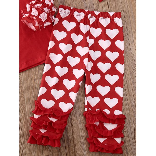 Conjunto de ropa para bebé recién nacido, falda para el primer día de San  Valentín