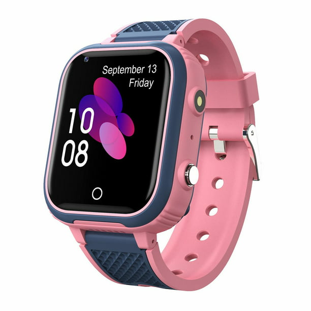 Reloj inteligente 4G para niña rosa con videollamada DIKID