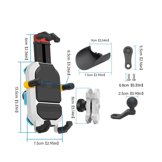 Soporte para teléfono, con 360 bicicletas que se puede girar el manillar Soporte  GPS para montar en bicicleta de silicona Universal - China accesorios para  teléfonos y soporte para teléfono móvil de