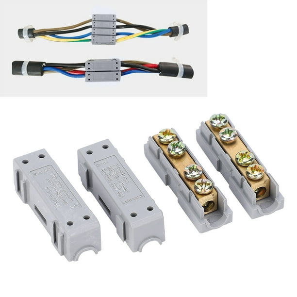 PNOOFR 2 Piezas Cajas de Conexiones,Conector de Cable,Empalmes Cables  Electricos Estancos para Iluminación Interior, Alimentación, Cableado