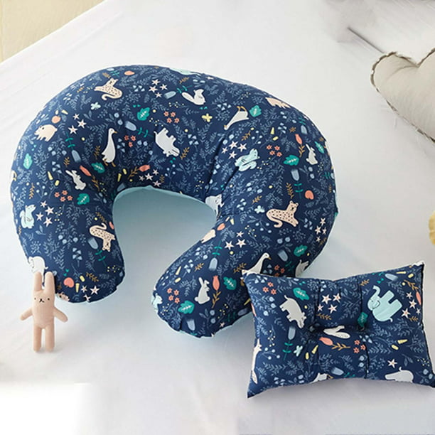 Almohada suave , funda de almohada extraíble, almohada para bebés