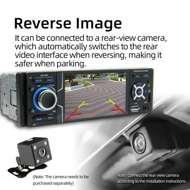 Reproductor Multimedia con pantalla táctil para coche, autorradio