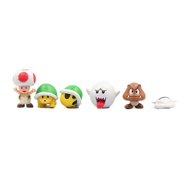 18 Unids/pcs Super Mario Bros Luigi Yoshi Anime Juguetes Y M –