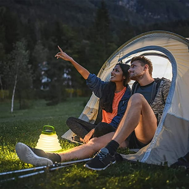 Linterna Camping Lampara Para Acampar Plegable Recargable