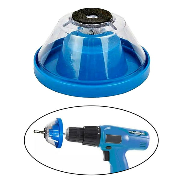 Colector de polvo de taladro (azul), atrapador de polvo eléctrico a prueba  de golpes, cubierta de polvo de martillo eléctrico industrial para