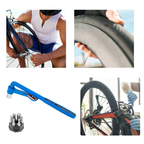 Llave dinamométrica para bicicleta, juego hexagonal interno, llave  dinamométrica de alta dureza, fácil de usar
