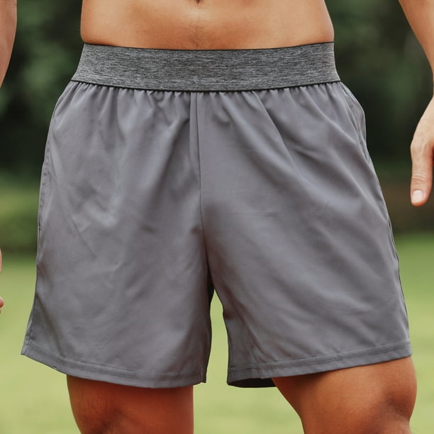 Pantalones cortos de Fitness para hombre, Shorts holgados para gimnasio,  correr, entrenamiento, secado rápido, ropa informal