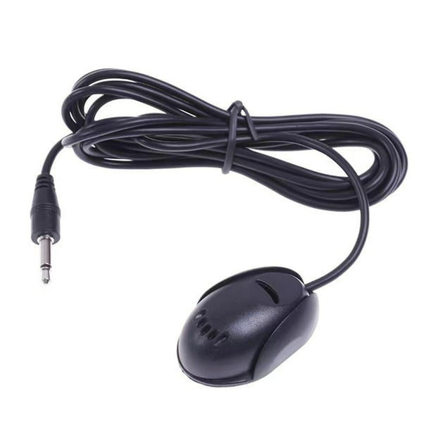 Micrófono Car Audio Micrófono externo de 3,5 mm para GPS de coche  compatible con Bluetooth (1 m) Hugtrwg Para estrenar