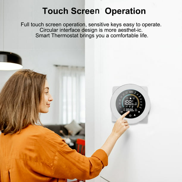 Termostato inteligente WiFi eWelink para controlador de temperatura Digital  de caldera de agua/Gas yeacher Termostato