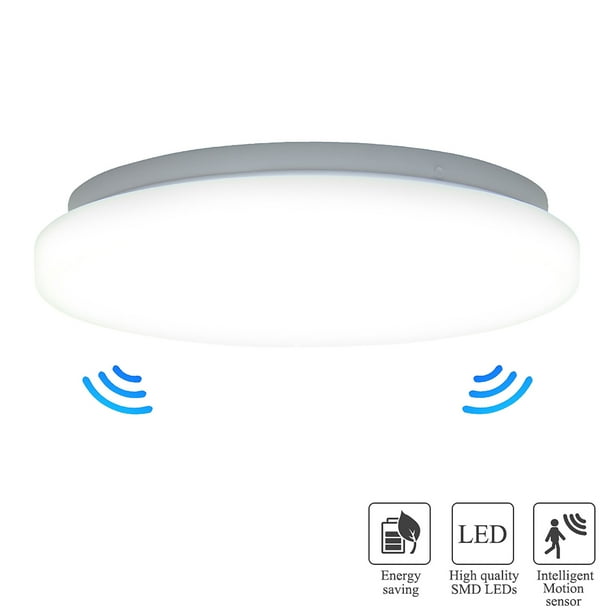 Sensor Led Movimiento Plafón 12W, 24W + PIR