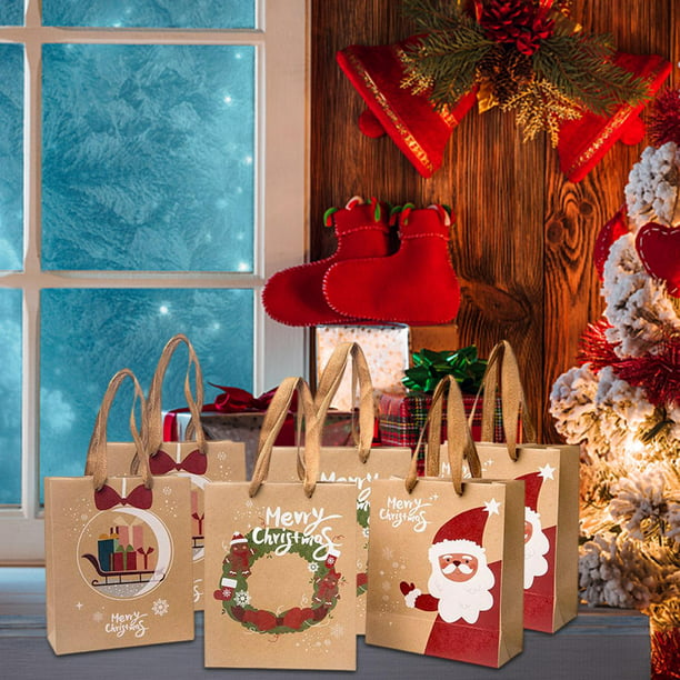 Bolsas blancas para regalos navidad - Pack de 3 Unidades - MiMarieta -  Especial Navidad