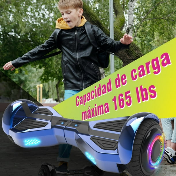 Hoverboard para niños, scooter eléctrico autoequilibrado de 6.5