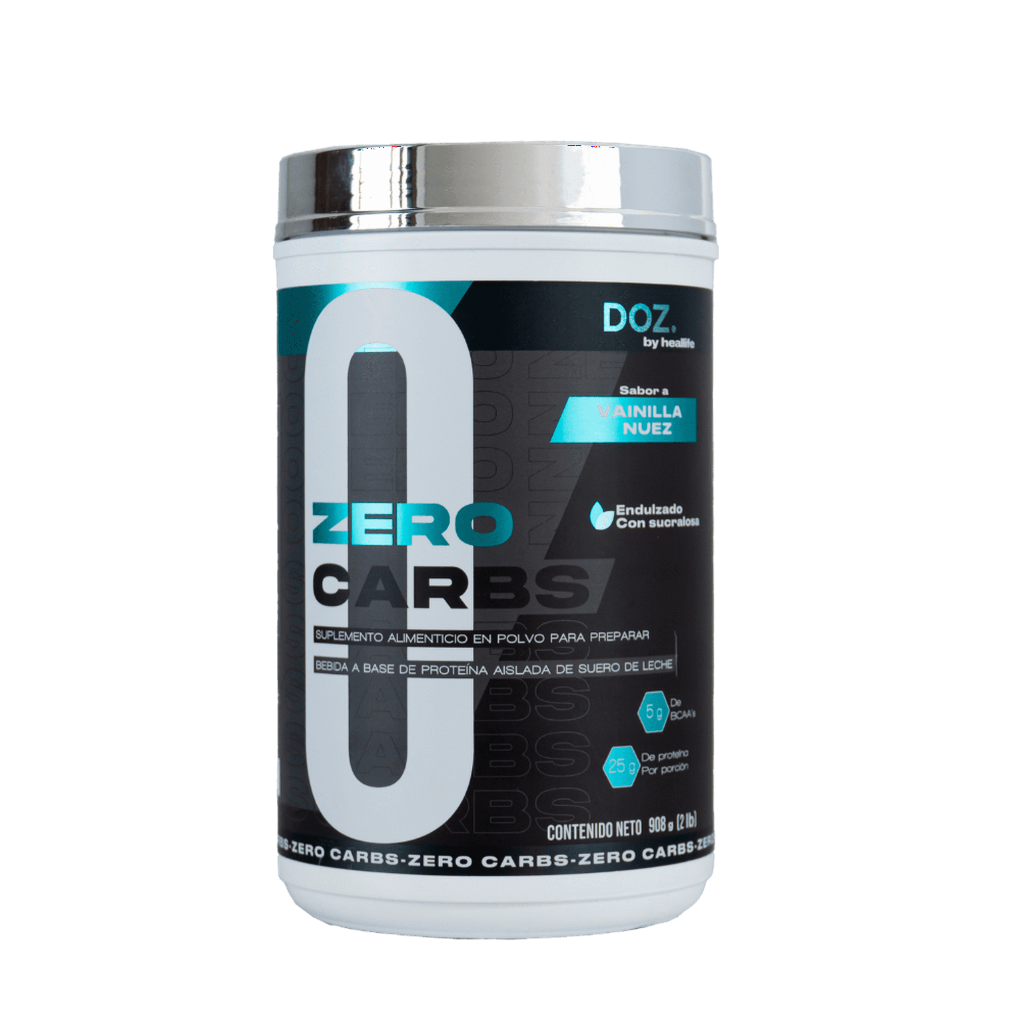 Zero Carb Protein Vainilla / Nuez DOZ. cero carbohidratos Bodega