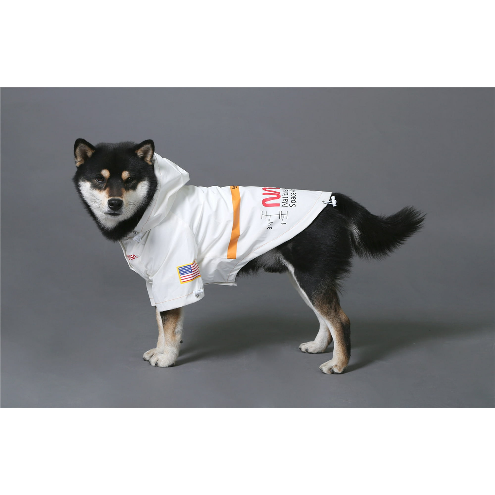 Chubasquero impermeable ajustable con capucha para perros y mascotas,  chaqueta impermeable reflectan TUNC Sencillez