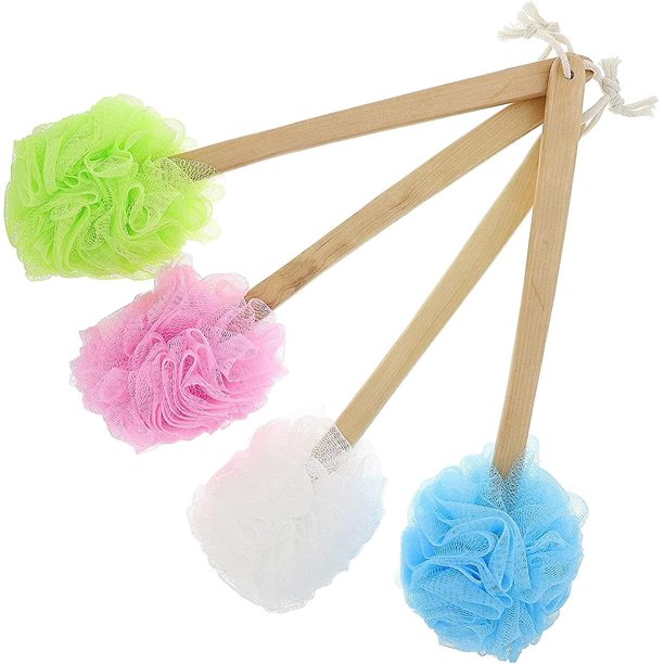 EXCEART 4 piezas Accesorios de baño Esponja de ducha Loofah Puf Esponja de  baño Esponja de baño Esponja Esponja Esponja de lufa Esponja Bañera