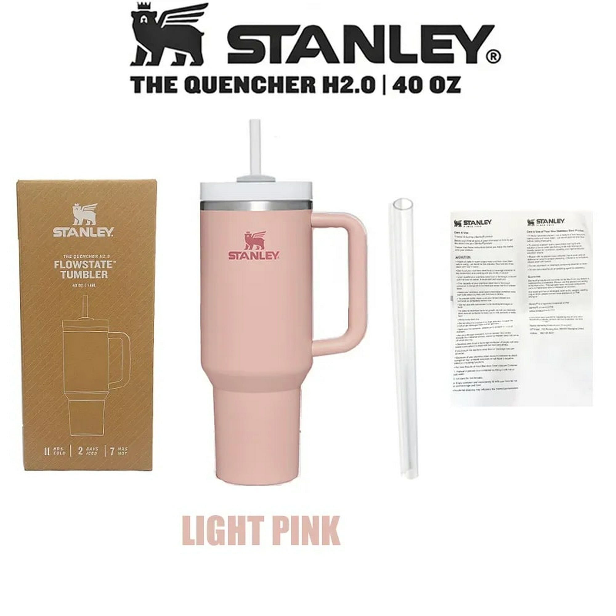 30oz/40oz Stanley Adventure Quencher H2.0 Tumbler With Handle Stainless  Steel Vacuum Insulated Car Mug Thermal Iced Travel Cup - AliExpress