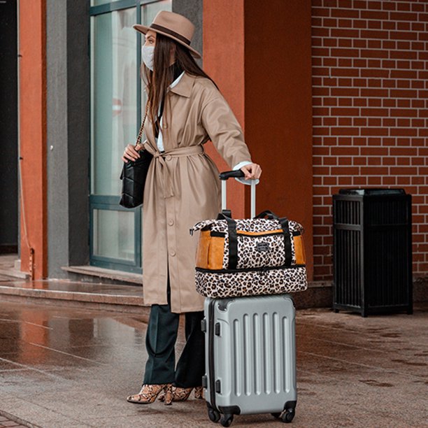 Bolsa deporte con conexión USB y compartimento para zapatos