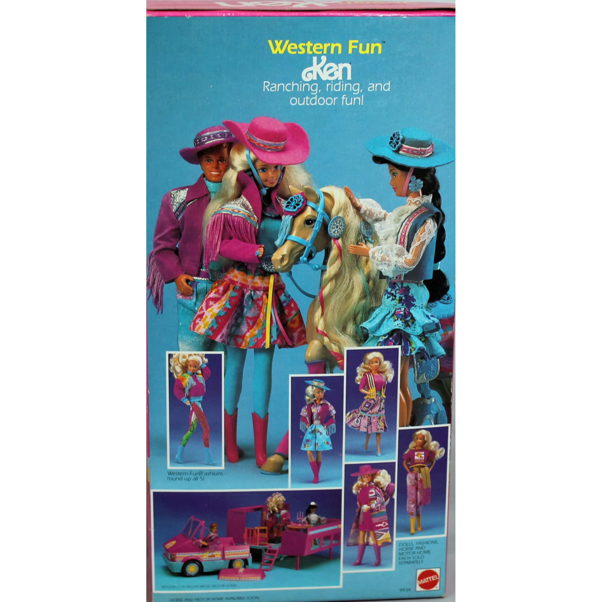Barbie - Western Fun KEN Doll (1989 Mattel Hawthorne) Barbie