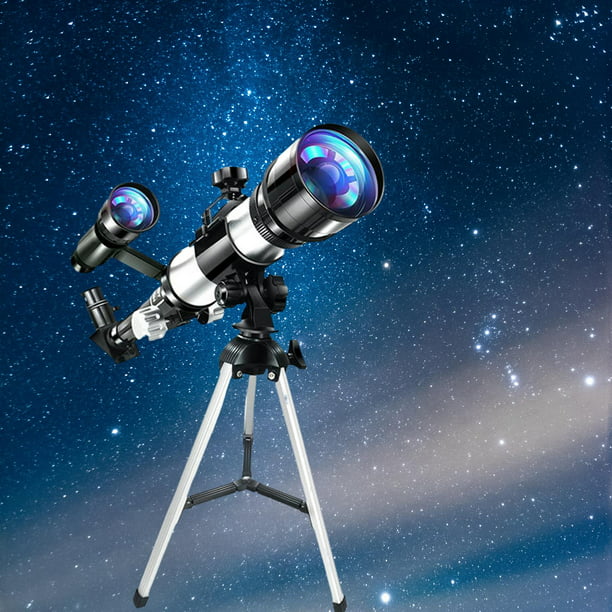 Telescopio, 3.150 in Apertura 31.496 in Telescopios para Adultos Astronomía  y Niños y Principiantes, Telescopio Profesional de Refracción Portátil de