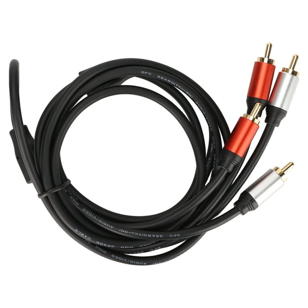 Adaptador Rca Para Radio De Coche Estéreo 2rca, Cableado De