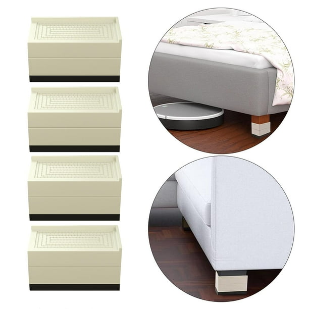 Elevadores Para Muebles De Cama De 3 Pulgadas De Servicio Pesado Elevadores  De