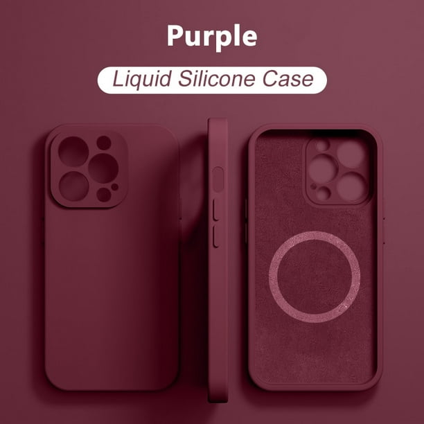 Funda de silicona líquida Original para iPhone 14 12 11 13 Pro Max
