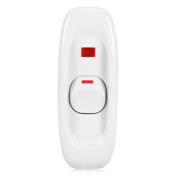 Interruptor para electrodomésticos, botón de Encendido/Apagado, lámpara de  Mesa, luz de Escritorio, Interruptor de Cable en línea(02) Unbranded  JYA03768-02