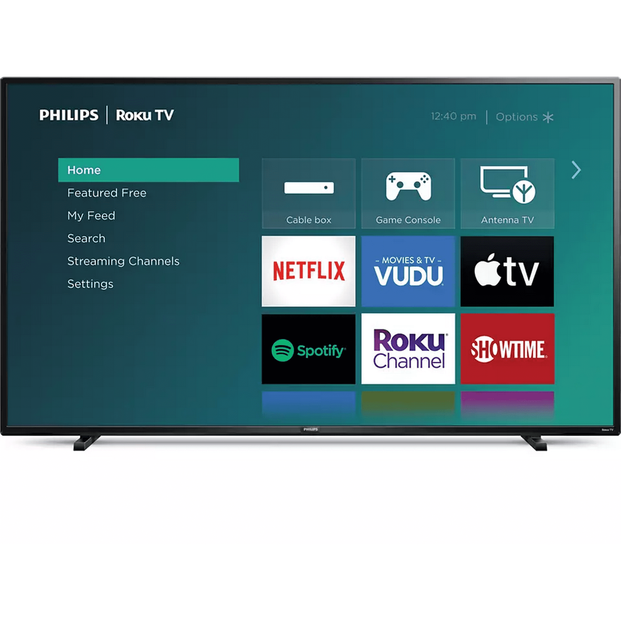 PHILIPS Television de 65" Class 4k 2160p LED Smart TV 65PFL4864/F7