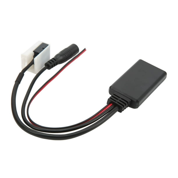 Cable adaptador de audio auxiliar del coche Bluetooth + micrófono para 307  407 Rd4 Radio Cd