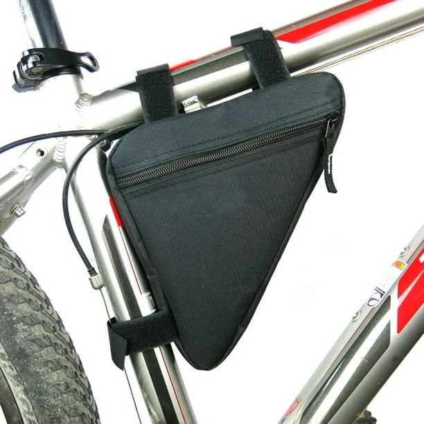 Accesorios para bicicletas Bolsa Bicicleta Bicicleta de montaña Marco  delantero Triángulo Durable MTB Bolsas de tubo superior JShteea El nuevo