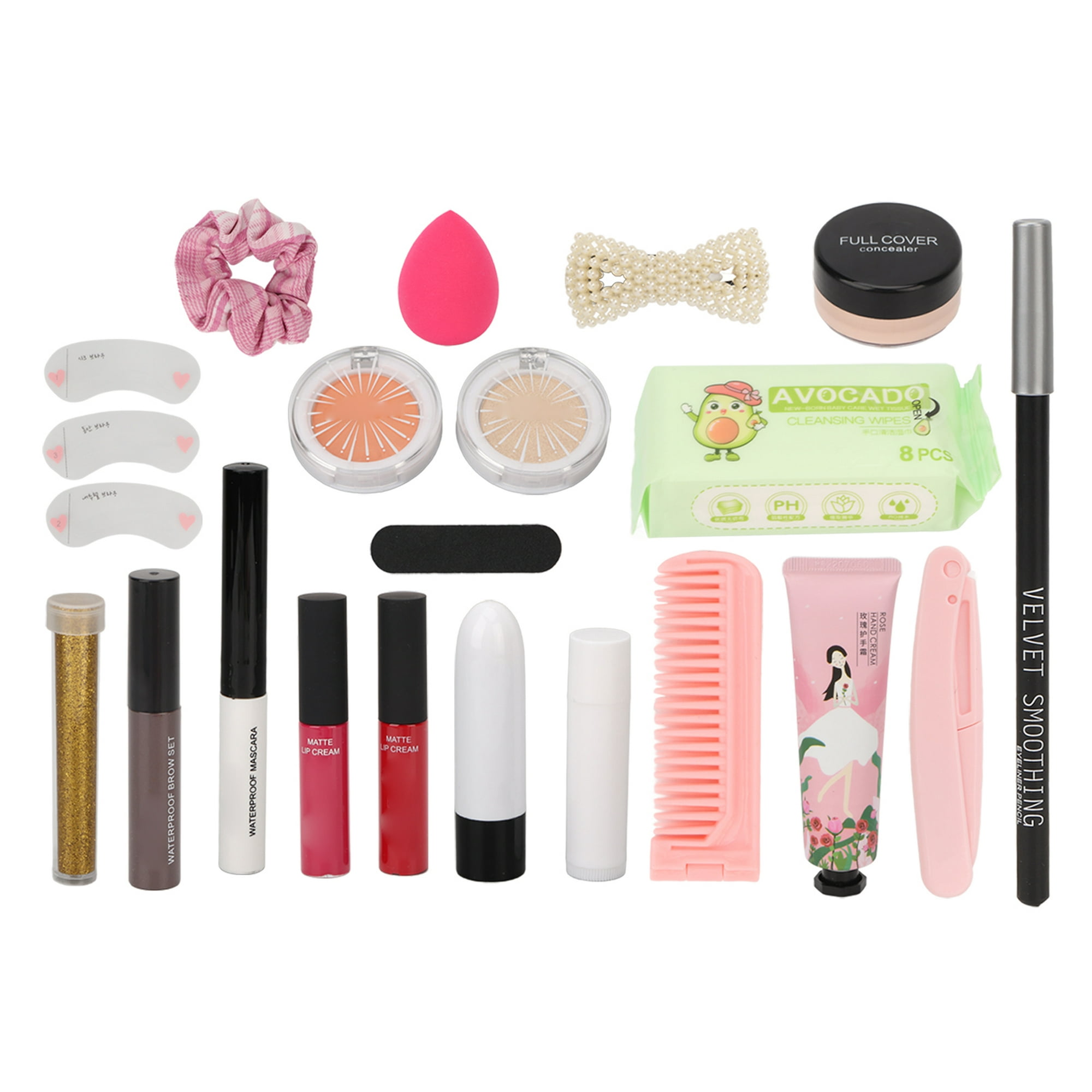 Kit De Maquillaje Para Mujer, Caja De Belleza De 24 Piezas, Todo
