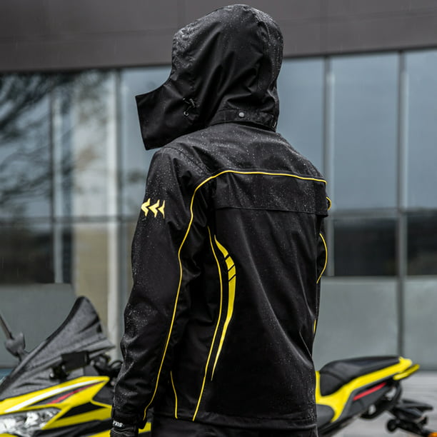 Chubasquero de motocicleta para hombre y mujer, traje de lluvia para Moto,  abrigo de lluvia, chaqueta, pantalones, conjunto de lluvia para